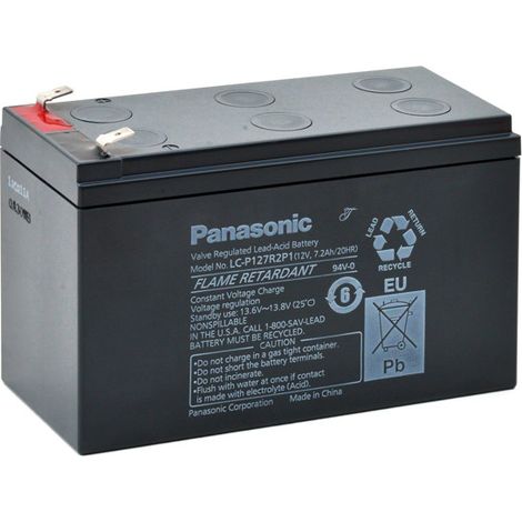 Batterie plomb AGM LC-P127R2P1 12V 7.2Ah - Unité(s) (1/2)
