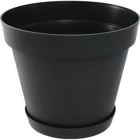 Blumenkasten Pop-Serie 76 Liter 60 x 47 Anthrazit - Eda