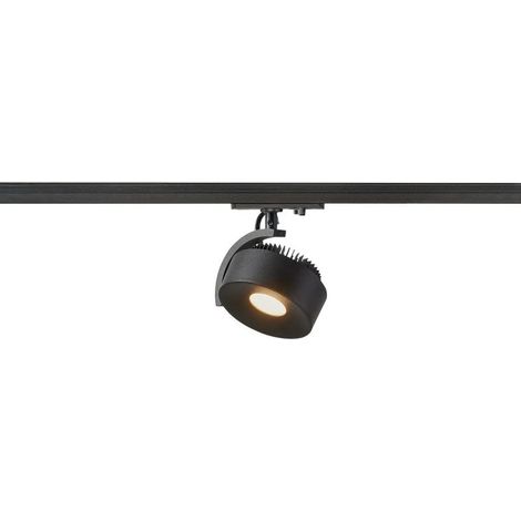 KALU TRACK spot pour rail 1 allumage intérieur noir LED 13W 3000K adaptat (1002854) (1/4)