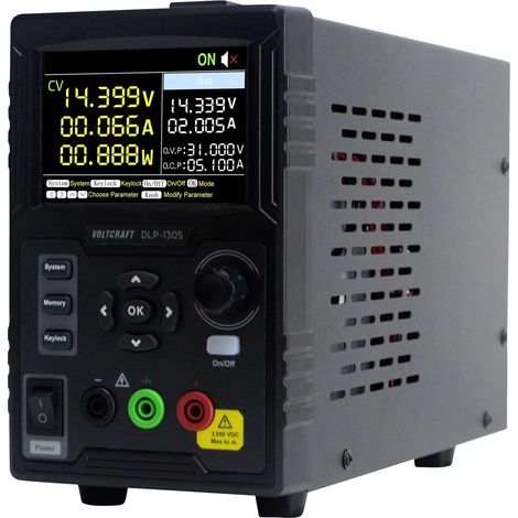 [GEBRAUCHT] B-Ware Voltcraft Labornetzteil Netzgerät Dlp 1305 Stromversorgung Usb Kabel Sicherung