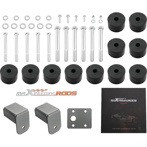 1.25" Lift Kit Body Pucks & Brackets for Jeep Wrangler TJ 1997-2006 (1/5)