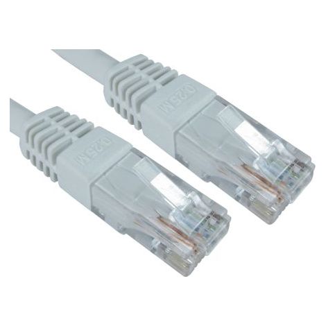 Câble Ethernet catégorie 6 UTP RS PRO, Blanc, 1.5m PVC Avec connecteur ( Prix pour 1 )
