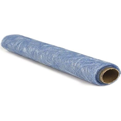 Rayher Rayhder, fibra di seta, Modern, 30 cm, rotolo da 5 m Hellblau