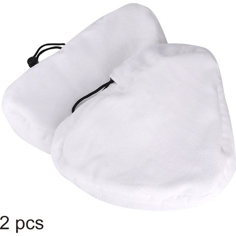 Tampon En Microfibre Lavable Pour Serpillière Vapeur - Compatible Modèle X5 - Nettoyage Sols Durs - Lot De 2 Pièces (1/5)