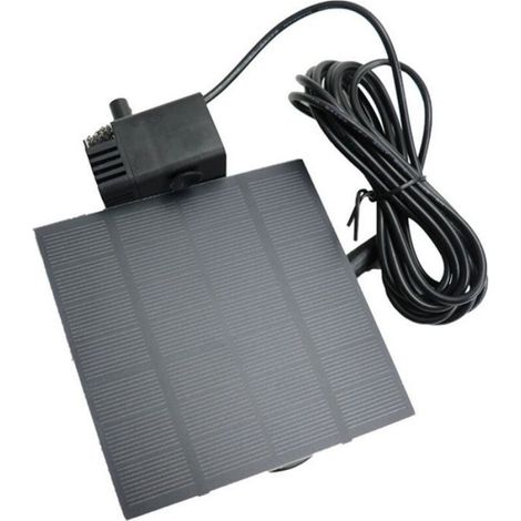 Fontaine Solaire Flottante - 11 Cm - Hauteur Jet 60-80 Cm - Pompe Sans Balais - Pour Bassin Jardin Piscine - 1 Pièce (1/5)