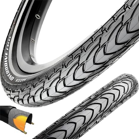 NEUMÁTICO PARA GRAVEL MAXXIS OVERDRIVE EXCEL 700X47C CON BANDA REFLECTANTE, RUEDAS DE 28" (1/5)