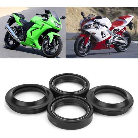 Motorradzubehör: Staubschutzkappe für den Öldichtring des Vorderradgabelstoßdämpfers, kompatibel mit Kawasaki und BMW 250. (1/5)