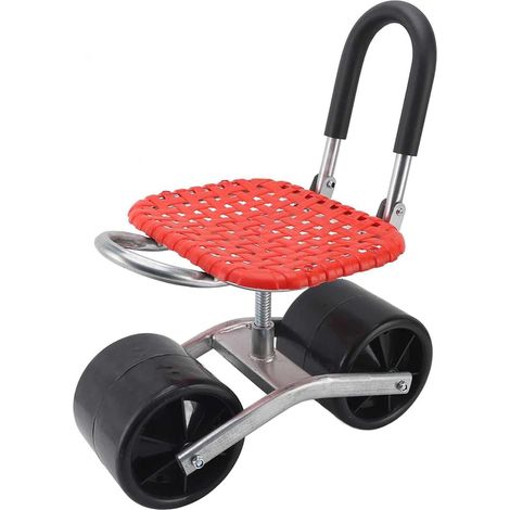 Tabouret de Jardin sur roulettes-Siège de Jardin Rotatif à 360 ° (1/5)