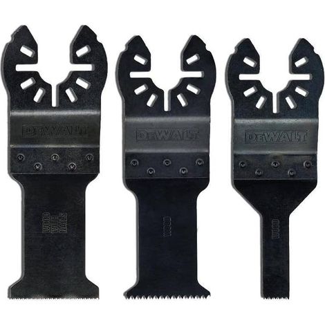 DeWalt Blister de 3 Pieces DT20701/DT20704/DT20706 Pour Multi-Cutter - DT20713 Couleur (1/5)