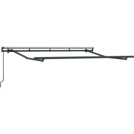 Maison Exclusive - Markisenrahmen Anthrazit 3 x 2 m Metall