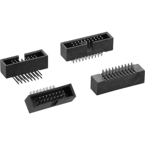 TRU COMPONENTS TC-067236-010-1-00 Embase mâle Pas: 1.27 mm Nbr total de pôles: 10 Nbr de rangées: 2