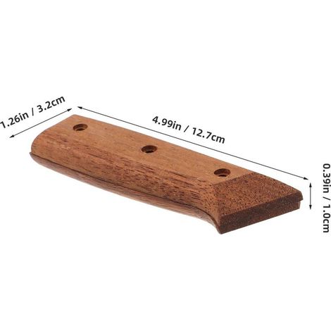 2 Kochplatten aus Holz mit Löchern, nur als Ersatz. (1/3)