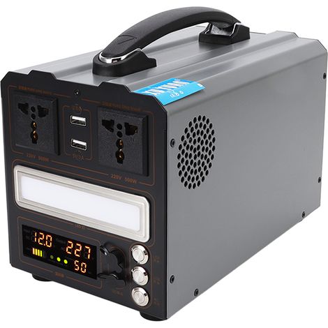 Multifunktionales, tragbares Outdoor-Netzteil zur Notstromversorgung, 100–240 V, EU-Stecker (1/5)