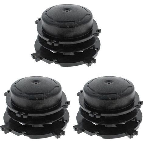 Tête de débroussailleuse pour Stihl FS-AutoCut 36-2 46-2 56-2 – Matériau haute qualité – Lot de 3 bobines de coupe – Remplacement facile - 40037133001 (1/4)
