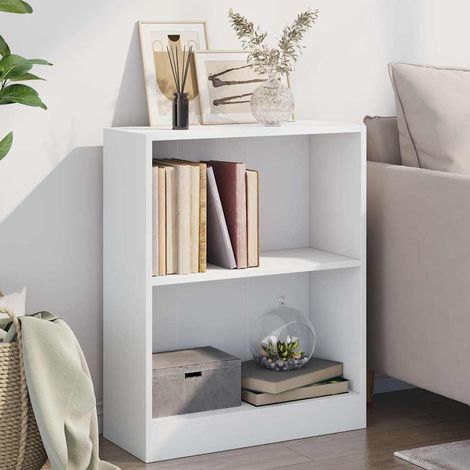 800855 Bookshelf White 60x24x76 cm Engineered Wood vidaXL