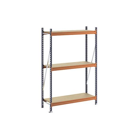 kaiserkraft  Scaffale a ripiani lunghi  portata campata 1600 kg
