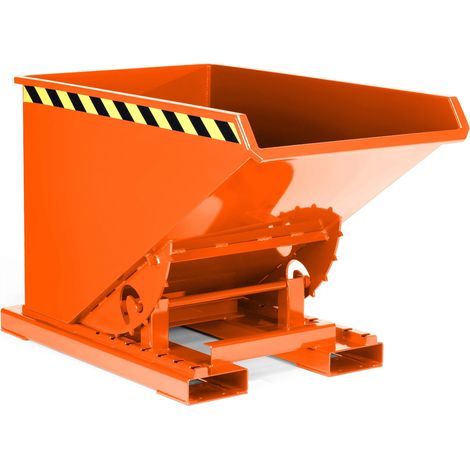 R+R Industrietechnik Abrollkipper Typ RAM-210 1870x1800x1100mm 2100dm³ RAL 2004 Reinorange