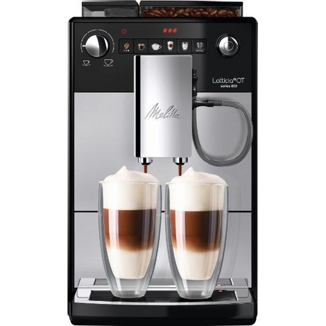 Machine a café automatique - MELITTA - Latticia OT F300-101 - Argent (1/2)