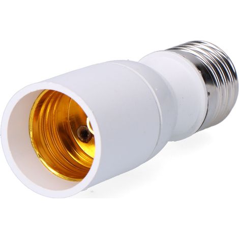 Alargador e27-e27 9 cm, blanco, ø32 x 89 mm (retractilado)