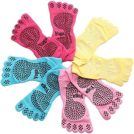 Chaussettes Antidérapantes Yoga Et Pilates-8719178352614 (1/4)