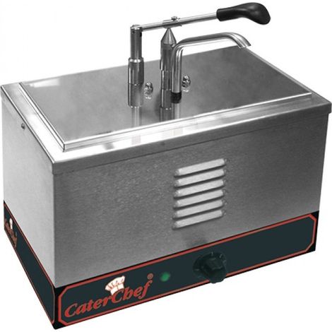 Chauffe-sauce a/dispenser 1/3 GN - Caterchef star