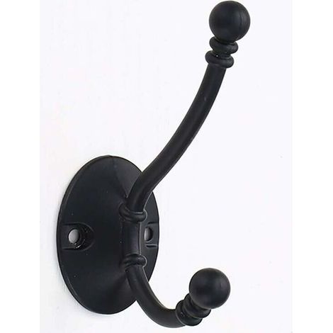 8Pcs Larger Vintage Wall Mounted Coat Hooks, Metal Hat Hooks, Retro Coat Rack for Bathroom and Kitchen - LIAIKI (1/5)