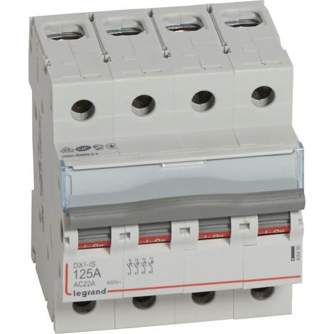DX³ IS Interrupteur-sectionneur 4P 125A - LEG406490
