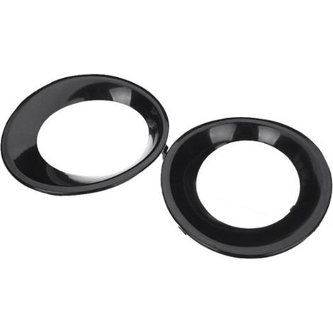 Set di 2 modanature nere per fendinebbia per BMW X3 E83 2007-2010 (1/4)
