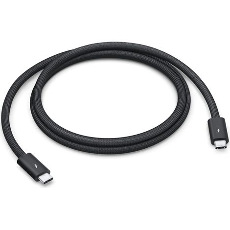 Apple MDW94ZM/A Thunderbolt-Kabel 1 m 120 Gbit/s Schwarz (1/3)