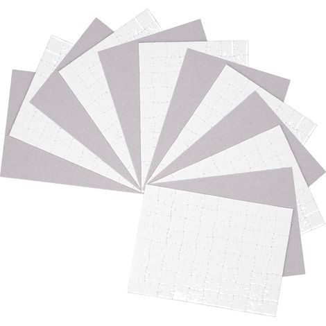 6 puzzles vierges sublimation lot de 6 transfert thermique DIY impression chaleur loisirs créatifs 20x14,5cm (1/5)