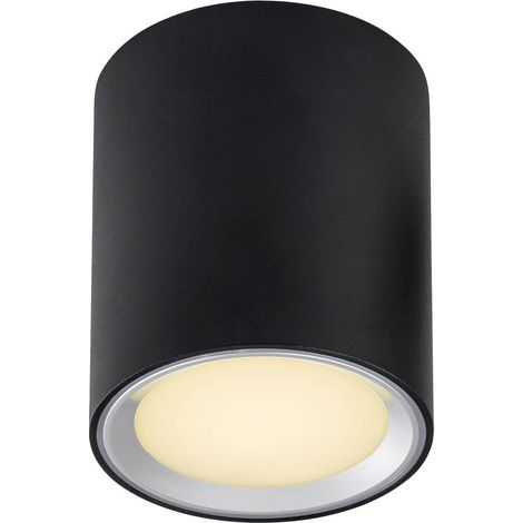 Surface spot luminaire FALLON Long Métal Noir/Acier H. 12 IP20 Nordlux-Intérieur (1/5)