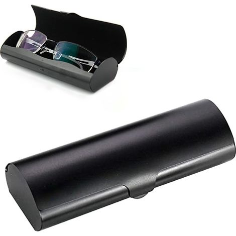 Étui à lunettes rigide en aluminium léger pour lunettes de vue (1 pièce) (1/5)