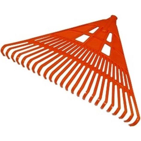 Râteau en PVC 610 mm - 24 Dents - D28 mm - Idéal pour Ramasser les Feuilles - Haute résistance - Beast