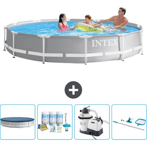 Prism Frame Pool Rund - 366x76 cm - 5-teilig SCB65 (1/5)