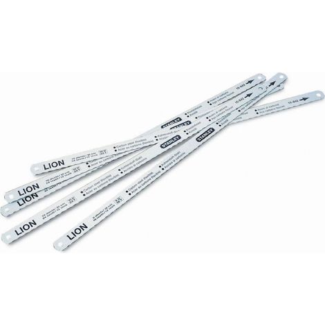 Stanley Lion Klinge 300 mm x 24 Zähne / 1 Stück, Kohlenstoffstahl (100er-Packung)