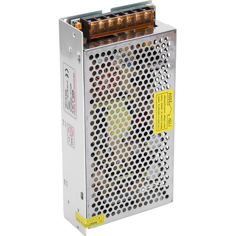 Adaptateur secteur à découpage DC12V en alliage d'aluminium pour barre lumineuse LED, imprimante 3D (S-150-12 (12 V 12,5 A 150 W) AC110/220 V ±15 %) (1/5)