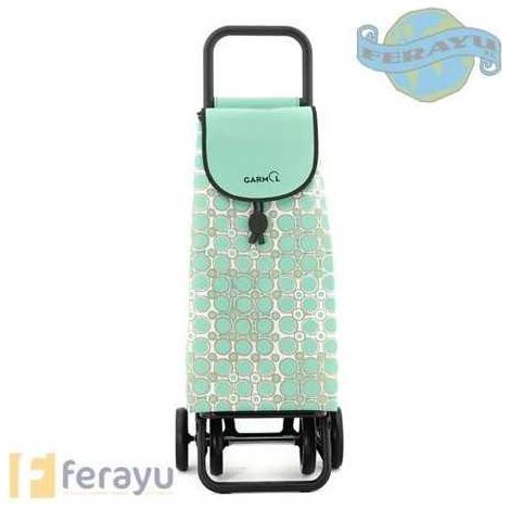 Carro compra GARMOL circulos celeste 217G4P 55l C-841