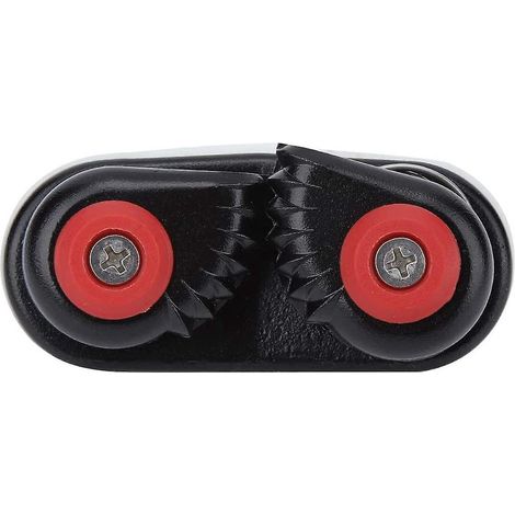 Taquet coinceur - Support de boucle de câble en alliage d'aluminium noir, taquet coinceur d'ancrage pour accessoire de bateau de plaisance (1/5)
