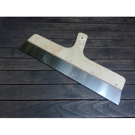 ebertools espatula yesista plywood acero inox 400 mm basic ,