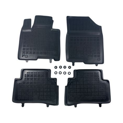 Tapis de sol en caoutchouc pour Hyundai Tucson (2024+) Plug-in Hybrid (PHEV), restylé - type bac