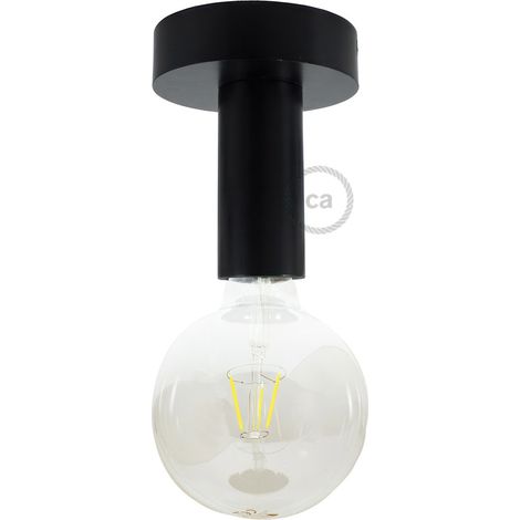Fermaluce Wood M, il punto luce in legno a parete o soffitto