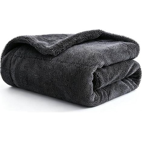 Toalla para secar coches, Paño de microfibra ultra absorbente de 1300 g/m², Sin pelusa y seguro para la pintura, 40 x 40 cm (1/5)
