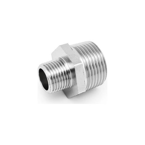 NIPPLE RIDOTTO MM IN OTTONE CROMO IBP- 1/2 x 1/4- IBP- pezzi 10