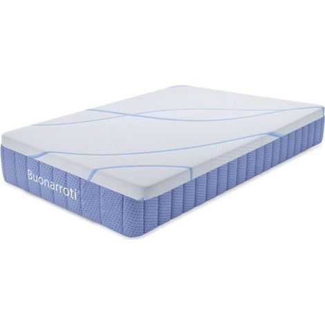 Colchón de muelles de 5 zonas con funda antideslizante 120x190x30H cm - Parem (1/5)