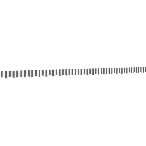 Awning Valance Replacement Anthracite and White Stripe 500 cm vidaXL