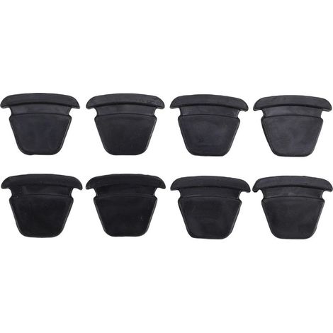 Support de Verre, Rabats D'insertion, Support de Verre de Console, Kit de 8 Languettes en Caoutchouc, Rabats de Retenue de Boissons Antidérapants (1/5)