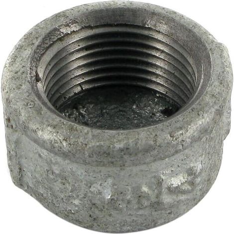 Tap贸n redondo cincado hembra 3/4" UNIVERSAL FG30134