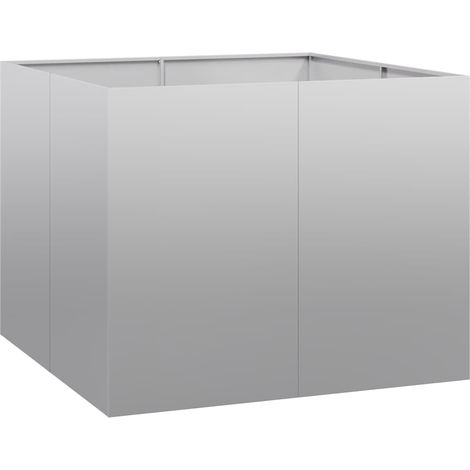 Maison Exclusive - Fioriera 100x100x80 cm in Acciaio Zincato