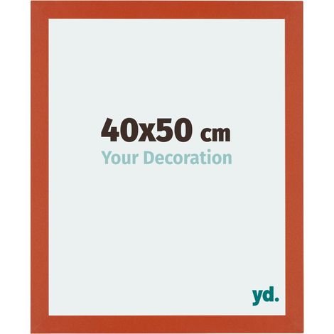 yd. - Cadre photo 40x50 - Orange - MDF - Mura