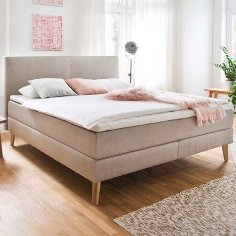 Lit boxspring Granas 180x200 - beige (1/5)